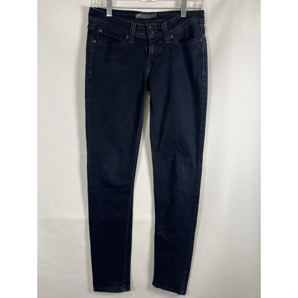 Levi's Demi Curve ID Jeans Womens Size 7M 28 Low Rise Straight Leg Stretch Denim